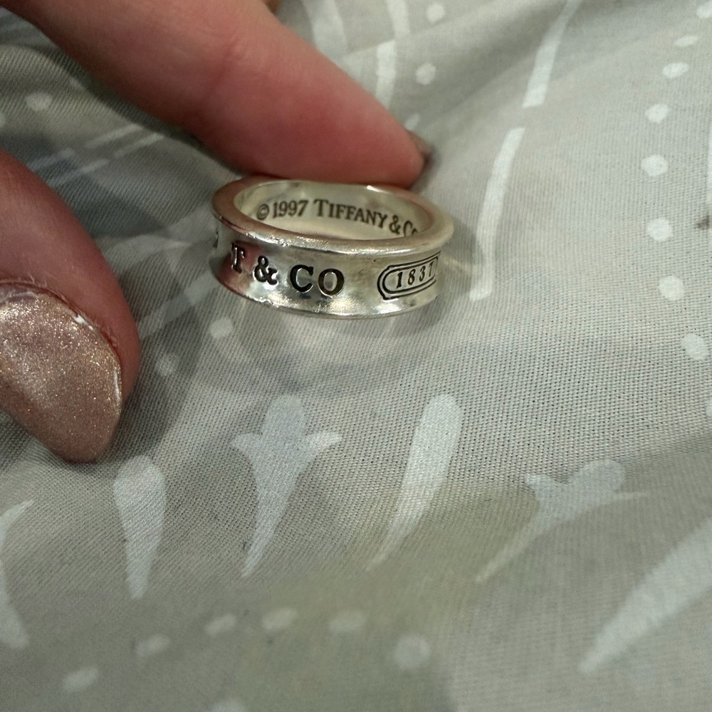 Tiffany & Co. 1837 Sterling Silver Ring